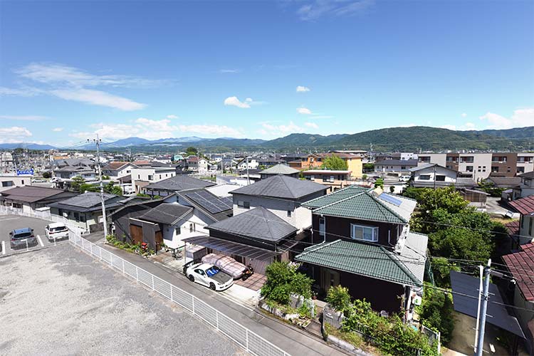 ベランダからの景観